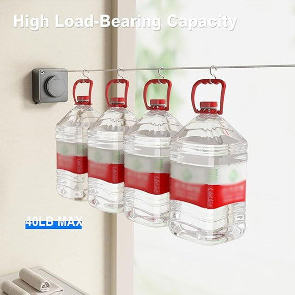 Invisible Wall Mounted Clothesline for Hotel Bathroom Sunbed Laundry Drying Rope - RnR Galore