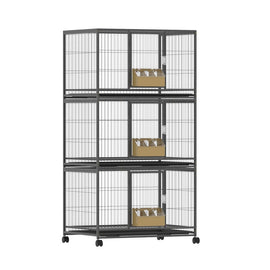 i.Pet Bird Cage Large Bird Cages Aviary Budgie Perch Cage Parrot Pet Stand Wheels - RnR Galore