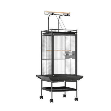 i.Pet Bird Cage Large Cages 155cm Parrot Aviary Stand - Alone Budgie Wheels Castor - RnR Galore