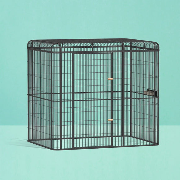 i.Pet Bird Cage Large Walk - in Aviary Budgie Perch Cage Parrot Pet Huge 203cm - RnR Galore
