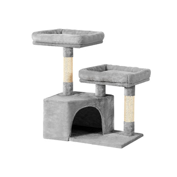 i.Pet Cat Tree 69cm Scratching Post Tower Scratcher Wood Condo House Bed Trees - RnR Galore