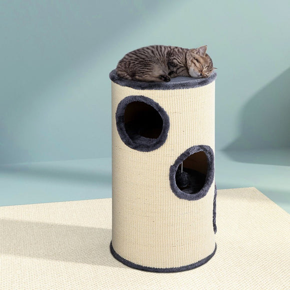 i.Pet Cat Tree 70cm Scratching Post Tower Scratcher Trees Wood Condo House Toys - RnR Galore