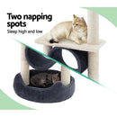 i.Pet Cat Tree 76cm Scratching Post Tower Scratcher Condo House Hanging toys - RnR Galore