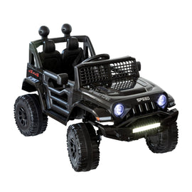 Jeep Inspired Remote Controlled Ride - on Electric Car (Black) - RnR Galore