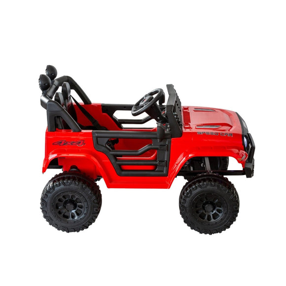 Jeep Inspired Remote Controlled Ride - on Electric Car (Red) - RnR Galore