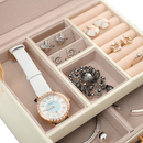 Jewellery Storage Box Girls Rings Necklaces Display Organiser Storage Case - RnR Galore