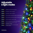 Jingle Jollys 1.8M Pre - lit Christmas Tree 8 Mode Multi Colour 200 LED Light Xmas - RnR Galore