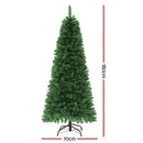 Jingle Jollys 1.8M Pre - lit Christmas Tree 8 Mode Multi Colour 200 LED Light Xmas - RnR Galore