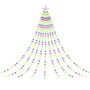 Jingle Jollys 3.8M Christmas Lights Waterfall String Light 340 LED - RnR Galore