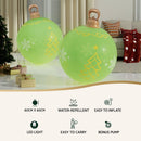 Jingle Jollys Christmas Inflatable Ball 60cm Led Illuminated Xmas Decoration - RnR Galore