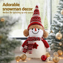 Jingle Jollys Christmas Snowman Handicraft Ornaments Party Decorations 35cm - RnR Galore