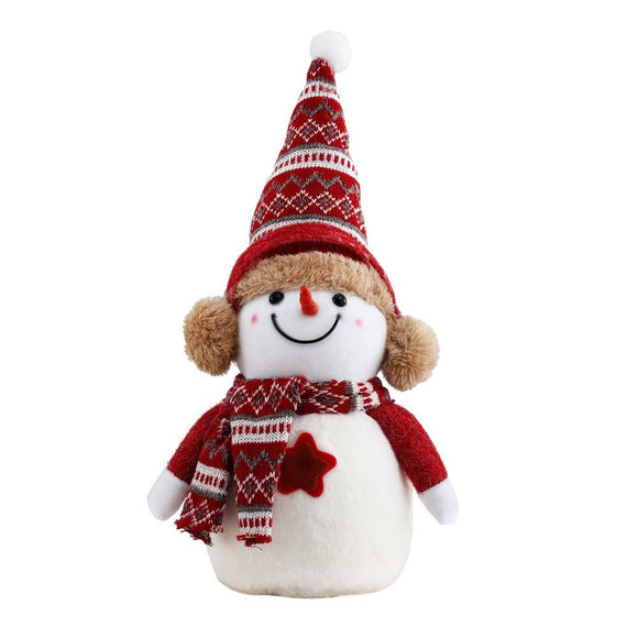 Jingle Jollys Christmas Snowman Handicraft Ornaments Party Decorations 35cm - RnR Galore