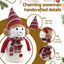 Jingle Jollys Christmas Snowman Handicraft Ornaments Party Decorations 60cm - RnR Galore
