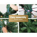 Jingle Jollys Christmas Tree 2.1M Xmas Tree Decorations Green 1250 Tips - RnR Galore