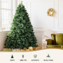 Jingle Jollys Christmas Tree 2.1M Xmas Tree Decorations Pine Needles 1584 Tips - RnR Galore