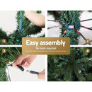 Jingle Jollys Christmas Tree 2.4M Xmas Tree Decorations 3190 LEDs 8 Light Mode - RnR Galore