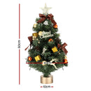 Jingle Jollys Tabletop Christmas Tree 60CM LED Xmas Tree Tree Topper Ornaments - RnR Galore