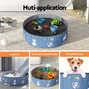 Keezi Kids Ball Pool Pit Toddler Play Foldable Child Playhouse Storage Bag Blue - RnR Galore