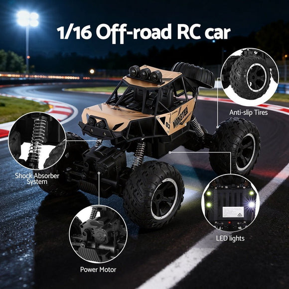 Keezi Kids Remote Control Car 5KM/H Off - Road Truck Electric Vehicle Outdoor Toys - RnR Galore