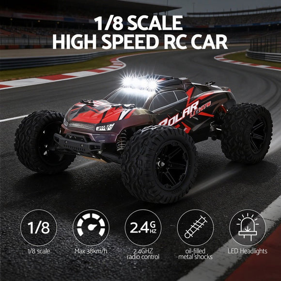 Keezi Kids Remote Control Car Off - Road Truck with Lights Electric Vehicle Toys - RnR Galore