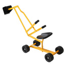 Keezi Kids Ride On Car Digger Bulldozer Sandpit Play Toys Rotate Seat Yellow - RnR Galore