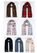 Khaki USB Electric Heated Scarf - 3 - Level Heat Setting Winter Neck Warmer - RnR Galore