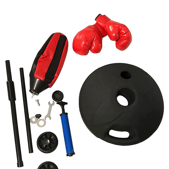 Kids Boxing Punching Bag Set – Children’s Training Gloves & Fitness Stand - RnR Galore