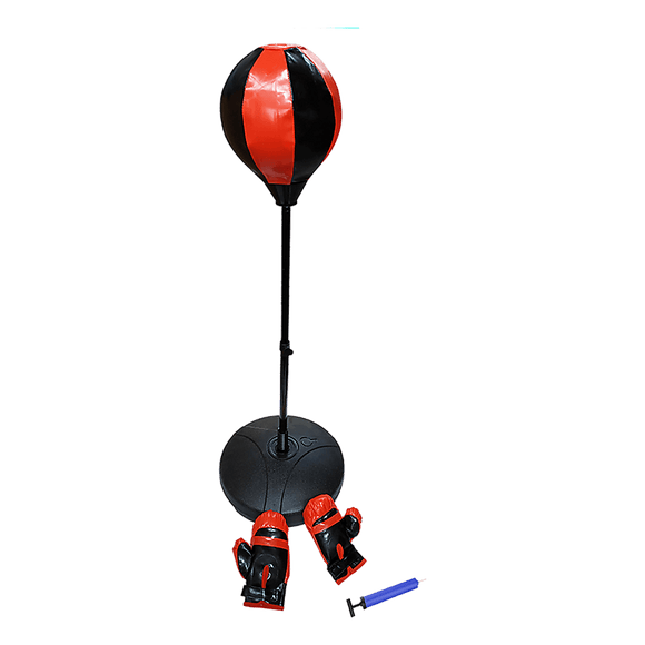 Kids Boxing Punching Bag Set – Children’s Training Gloves & Fitness Stand - RnR Galore