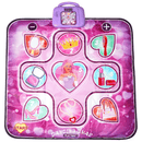 Kids Electronic Dance Mat Princess Theme Musical Rhythm Game with LED Lights Adjustable Volume Non - Slip Floor Playmat for Girls Age 3+ - RnR Galore
