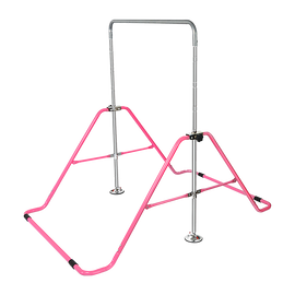 Kids Gymnastics Bars Training Horizontal Bar Monkey Kip Bar Pink - RnR Galore