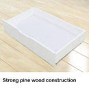 Kingston Slumber Trundle Under Bed Storage Drawers, 2 Pieces, White - RnR Galore