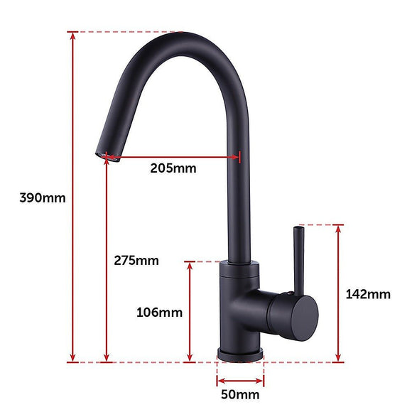 Kitchen Mixer Tap Faucet for Basin Laundry Sink - RnR Galore