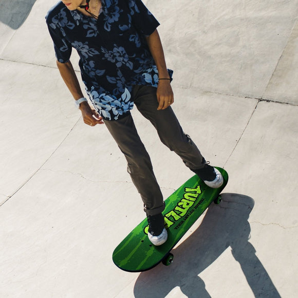 Kryptonics Teenage Mutant Ninja Turtles 28 - inch Turtle Time Popsicle Skateboard - RnR Galore