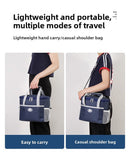 Large Insulated Cooler Bag Thermal Lunch Tote 16L Capacity with Adjustable Shoulder Strap for Picnics Camping & Work Black - RnR Galore