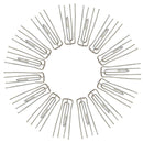 Large Thick Velvet Curtains Warp Knitted Velvet 540x270cm+Hooks Pinch Pleat Grey - RnR Galore