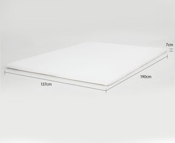 Laura Hill High Density Mattress Foam Topper 7cm - Double - RnR Galore