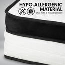 Laura Hill Queen Mattress Bed Size Euro Top 5 Zone Spring Foam 32cm Bedding Pocket - RnR Galore