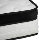Laura Hill Queen Mattress Bed Size Euro Top 5 Zone Spring Foam 32cm Bedding Pocket - RnR Galore
