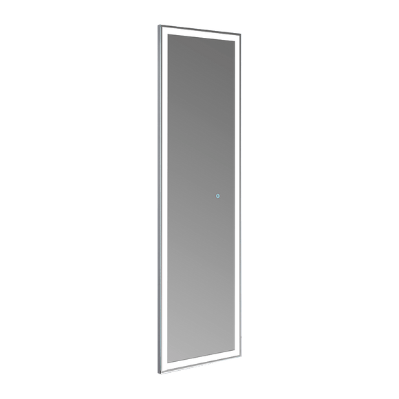 LED Full Length Mirror Standing Floor Makeup Wall Light Mirror 1.6M - RnR Galore