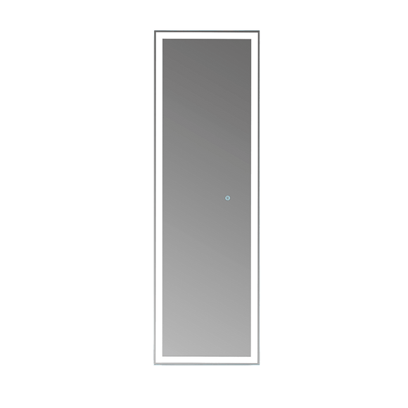 LED Full Length Mirror Standing Floor Makeup Wall Light Mirror 1.6M - RnR Galore