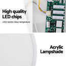 Leier Ceiling Light LED Round 46W Ultra - THIN 5CM Oyster Lamp Modern Cool/Warm - RnR Galore