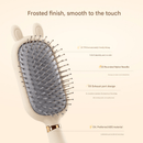 Little Bear Comb Soft Touch Air Cushion Hair Brush with Built - in Cleaning Claw Detangling Massage Comb for Wet and Dry Hair Gentle Scalp Care - RnR Galore
