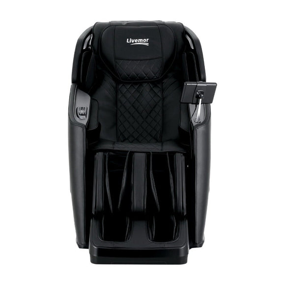 Livemor 4D Massage Chair Electric Recliner Home Massager Black - RnR Galore