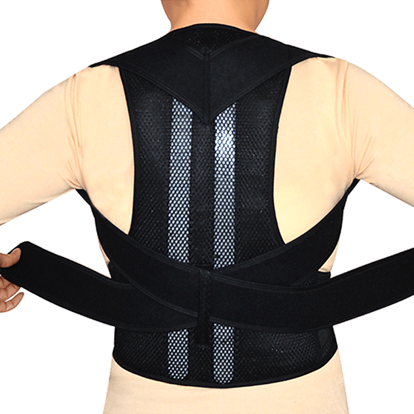 Lower Back Brace Unisex Posture Corrector Lumbar Support - Medium - RnR Galore