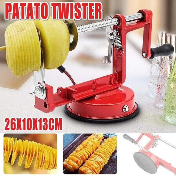 Manual Spiral Potato Slicer Twister Cutter Machine for Tornado Chips and Vegetables - RnR Galore