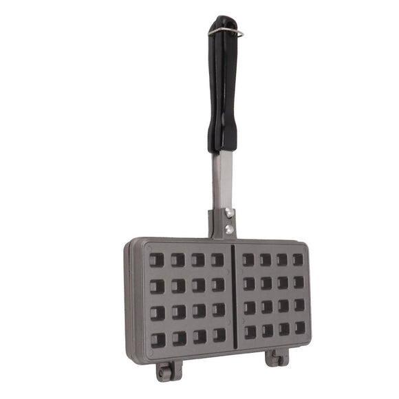 Manual Waffle Maker - Double Nonstick Aluminum Alloy Waffle Mold for Hash Browns, Pancakes - RnR Galore