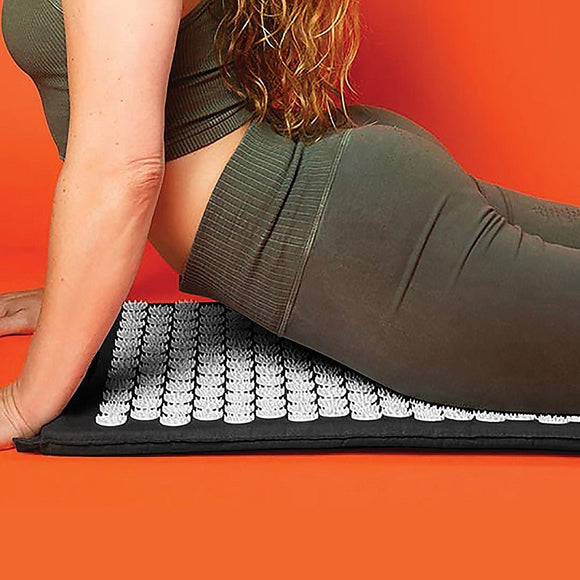 Massage Acupressure Yoga Mat With Pillow Sit Mats Cut Pain Stress Soreness - RnR Galore