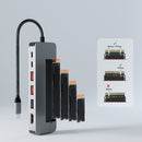 mbeat Elite 9 - in - 1 USB - C Multiport Hub with Built - in M.2 NVMe SSD Enclosure - RnR Galore