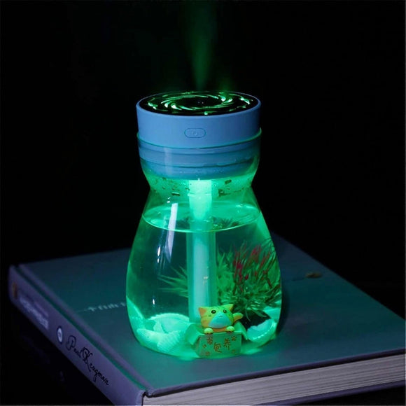 Micro Landscape Mini Humidifier, Cute USB Air Humidifier for Car & Personal Use - RnR Galore