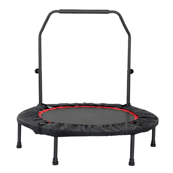 Mini Rebounder Trampoline with Adjustable Handle – Fitness Bounce Trainer - RnR Galore